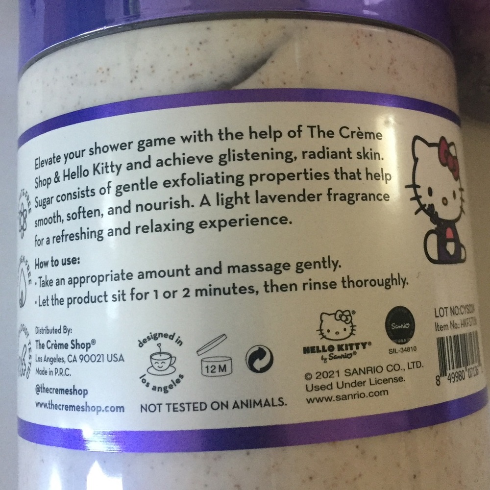 🎉Host Pick! 🎉 Hello Kitty x The Creme Shop Bath Bombs Crystals Scrub bundle - Picture 5 of 13